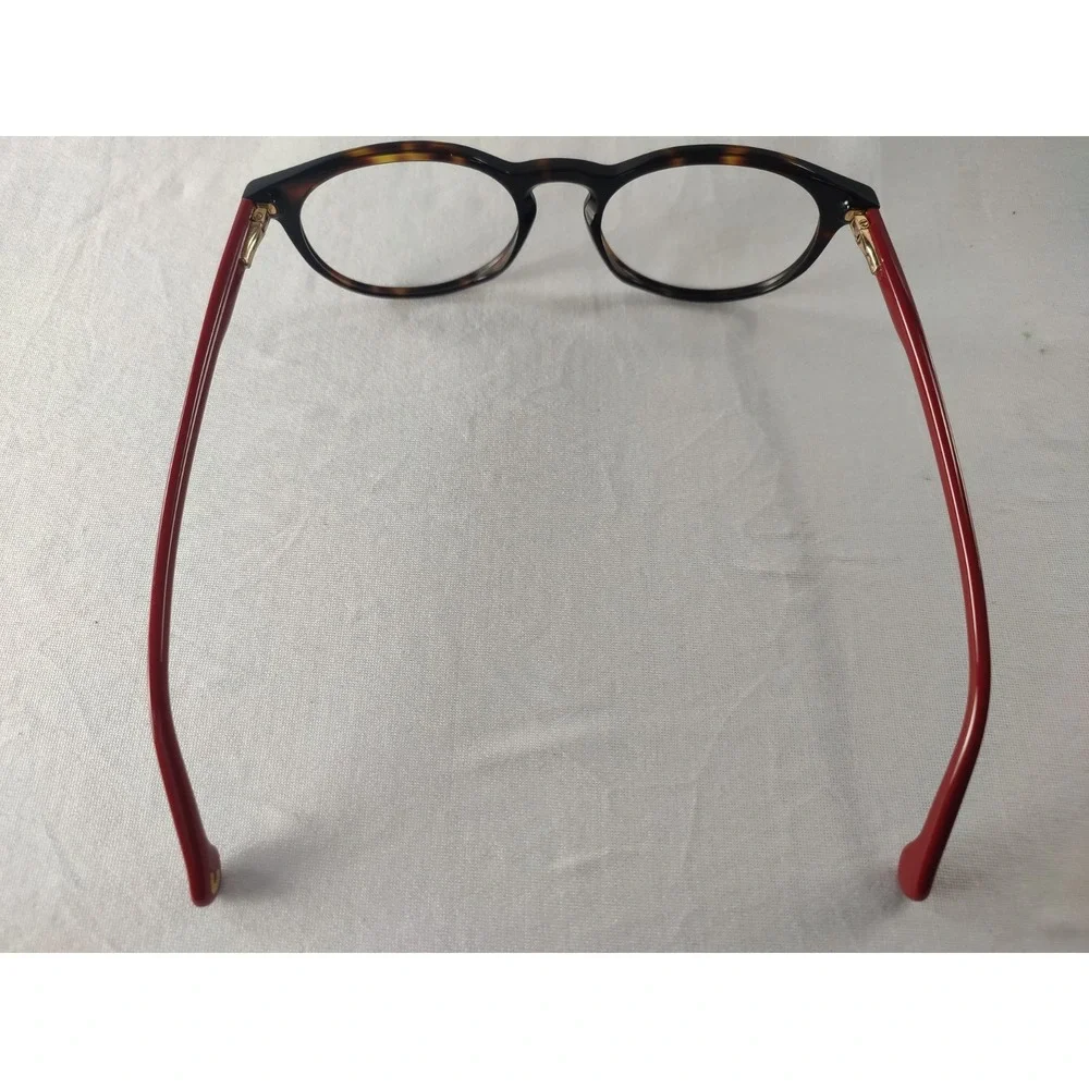 Carrera 170/V 086 Dark Havana Red Round Eyeglass‎ Frames 51-19-145 Unisex
